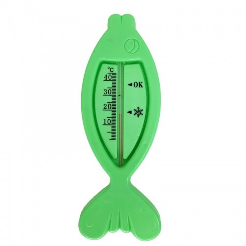 Термометр для воды "Рыбка" (зеленый) (MiC)