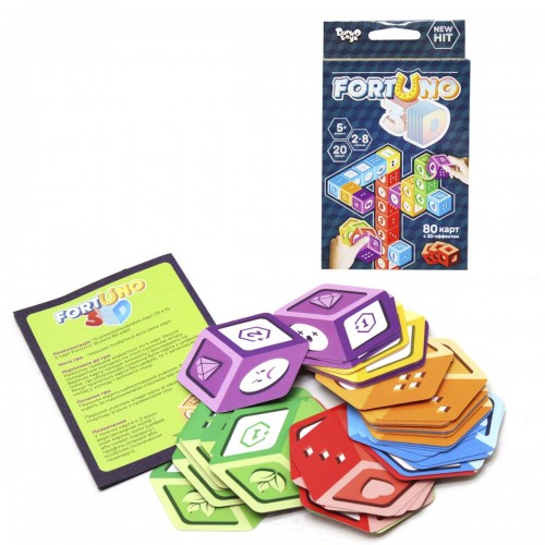 Настільна гра "FortUno ZOO 3D"