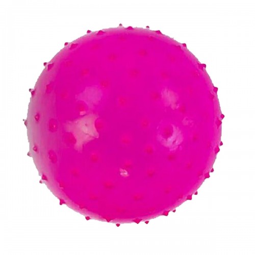 Мячик с пупырышками, розовый (MiC)