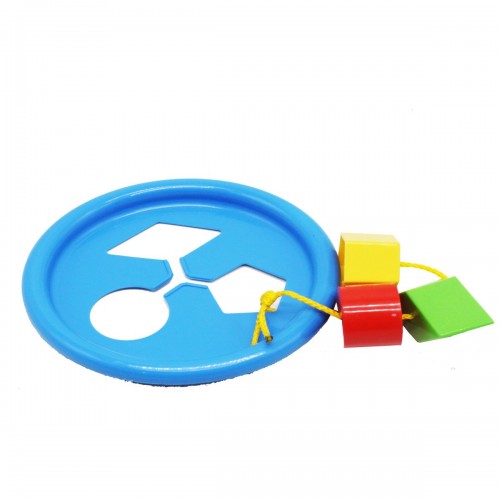 Логічне кільце 5 ел, синє – розвиваюча іграшка