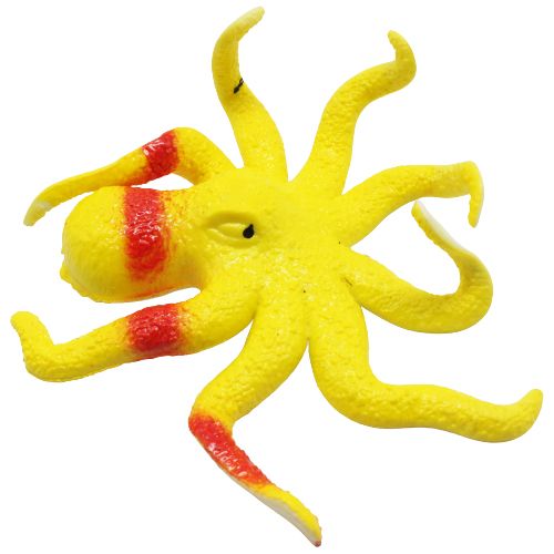 Резиновый осьминог, желтый (MiC)