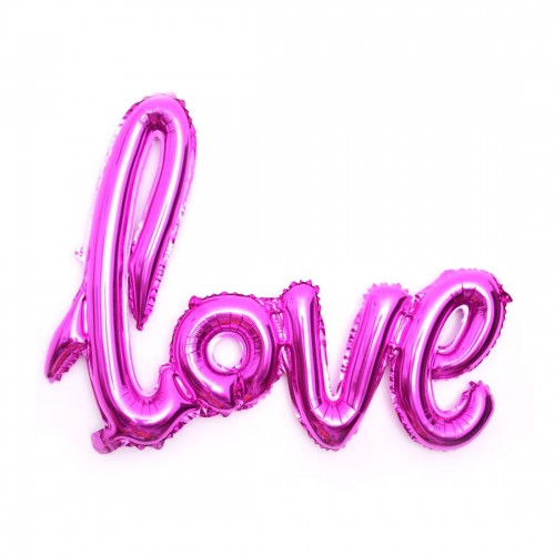 Надпись "LOVE", пурпурная (MiC)