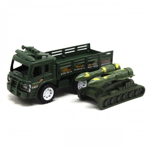 Игровой набор "Военная техника": грузовик + танк