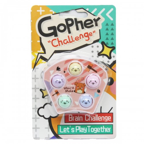 Игра-антистресс "Gopher competition", розовая (MiC)