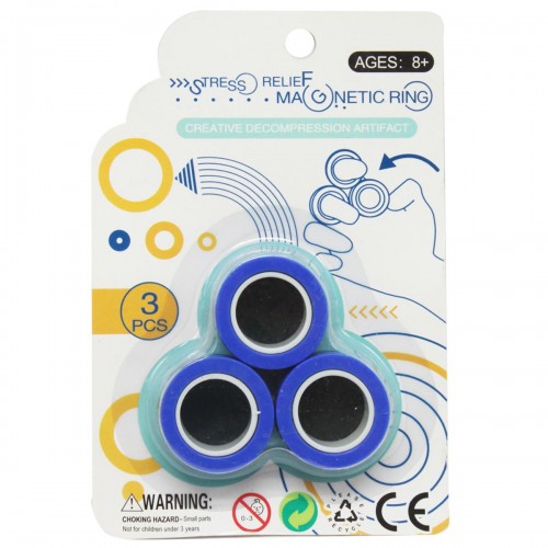 Гра-антистрес "Magnetic Ring", синій (MiC)
