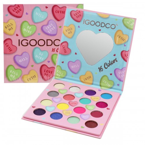 Набір тіней для повік "IGoodCo", 16 кольорів (igoodco)