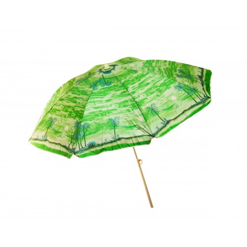 Зонт пляжный "Пальмы" (зеленый) (MiC)