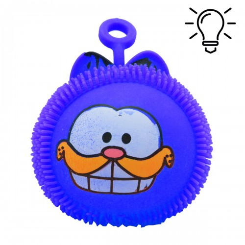 Іграшка-антистрес "Кіт Гарфілд", з підсвічуванням, синій (MiC)