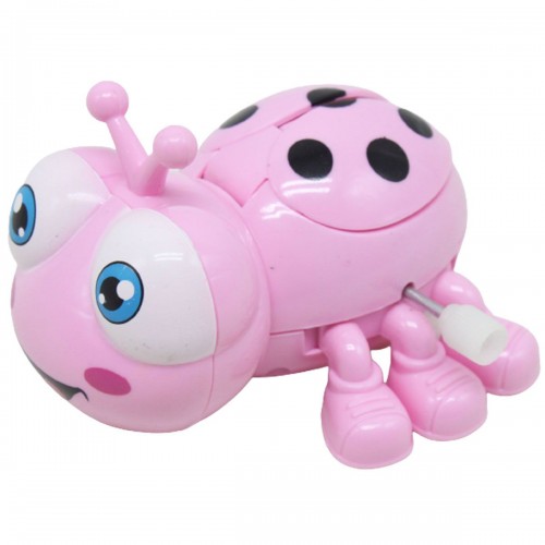 Заводна іграшка "Сонечко" (Божа корівка), рожева (MiC)