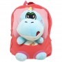 Рюкзак з іграшкою "Динозаврик" (кораловий) (MiC)