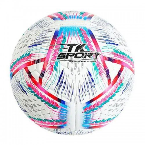 Мяч футбольный "TK Sport" №5, розовый (MiC)
