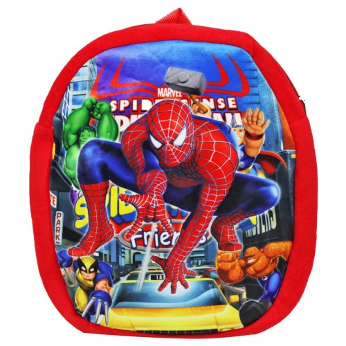 Рюкзак мягкий красный Человек паук (MiC)