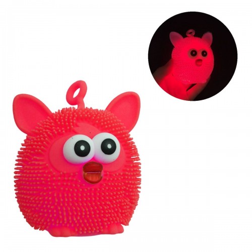 Игрушка антистресс со светом "Furby" (малиновый) (MiC)