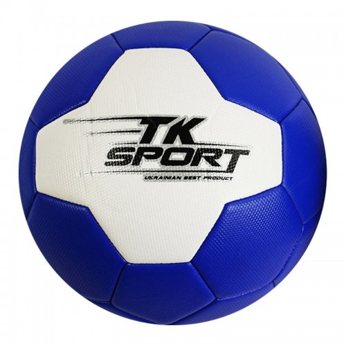 Мяч футбольный "TK Sport" №5, синий (MiC)
