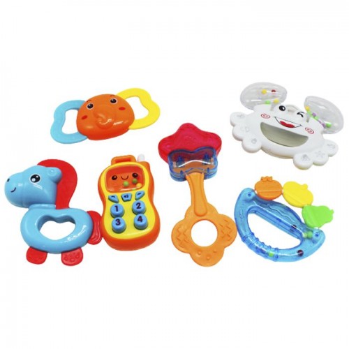 Набір брязкалець "Baby rattle" (6 шт) - якісні іграшки.