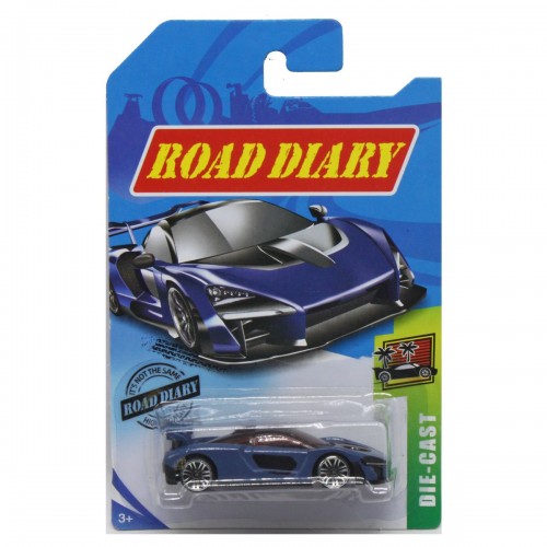 Машинка "Road Diary" (синяя)