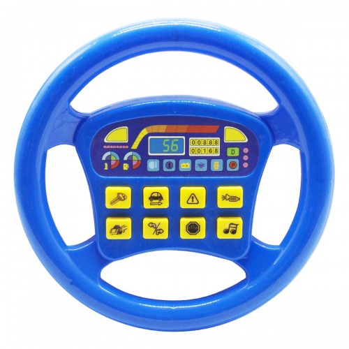 Интерактивная игрушка "Руль", синий (MiC)