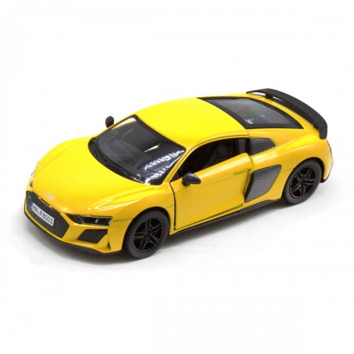 Машинка KINSMART "Audi R8 Coupe", желтый (Kinsmart)