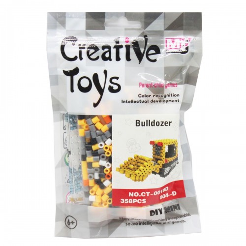 ТЕРМОМОЗАИКА "Creative Toys: Бульдозер" (MEIYJIA)