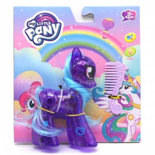 Фігурка "My little pony" зі світлом (фіолетова) (MiC)
