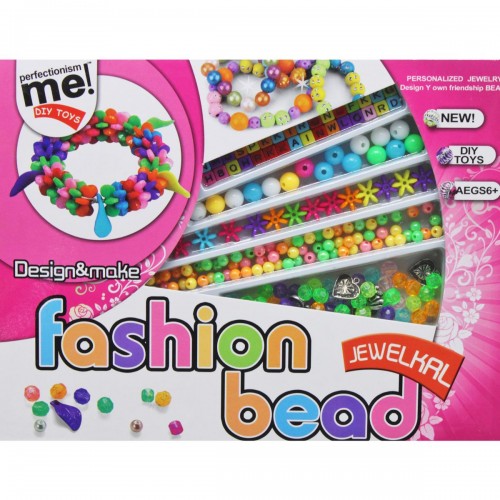 Набір бісеру "Fashion bead" з ліскою (Perfectionism me)