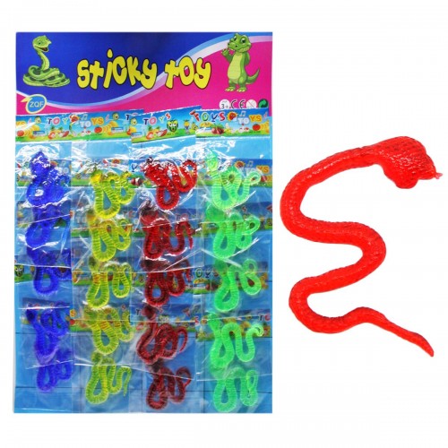 Набор лизунов "Sticky Toy: Змея" (20 шт) (MiC)