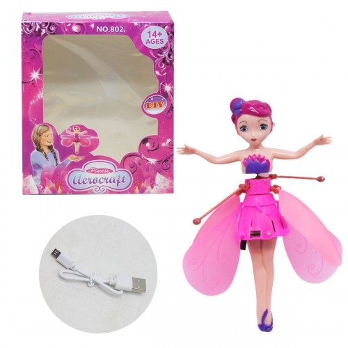 Летающая фея "Princess Aerocraft", розовый (YG Toys)
