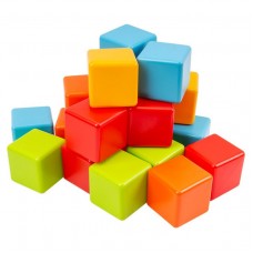 Игровой набор пластиковых кубиков, 20 шт