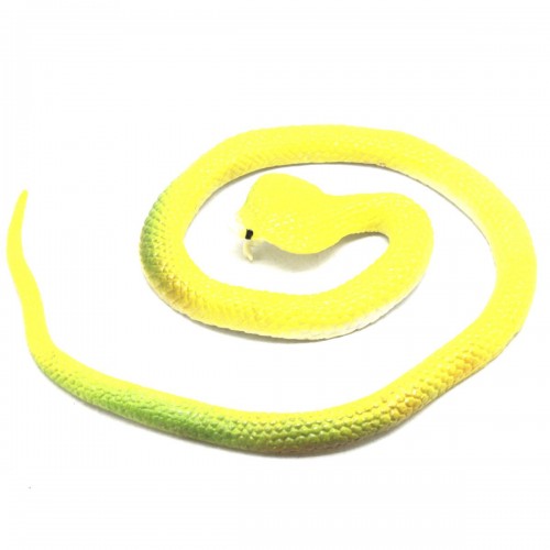 Игрушка-тянучка "Змея", желтая (10 шт) (MiC)