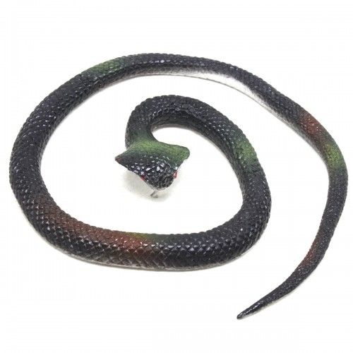 Игрушка-тянучка "Змея", черная (10 шт) (MiC)