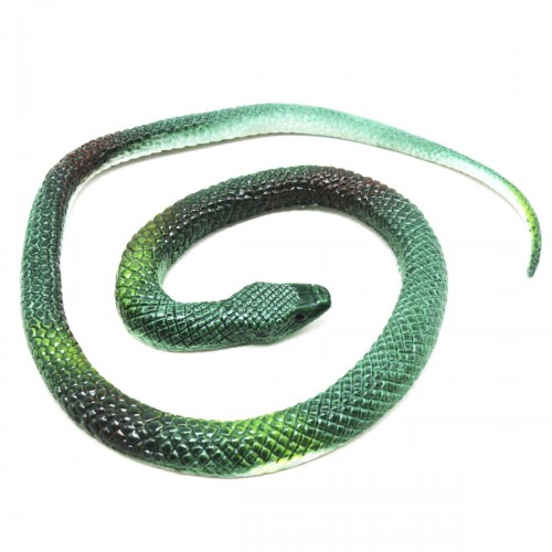 Игрушка-тянучка "Змея", зеленая (10 шт) (MiC)