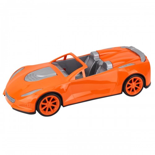 Пластиковая машинка "Кабриолет", оранжевый (Технок)