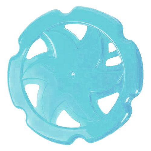 Летающий диск (фрисби) пластиковый, голубой (Технок)