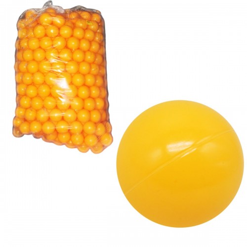 Набір кульок 70мм 500шт жовтих в кульку 99847N ТЕХНОК (Технок)