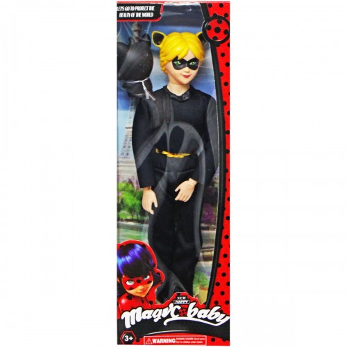 Лялька "Леді Баг: Супер Кіт у чорному" + фігурка (MiC)