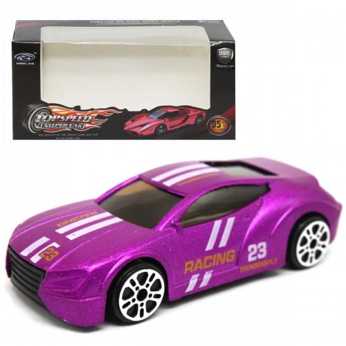 Машинка металлическая "Top Speed", фиолетовая (MiC)