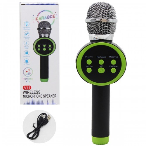Бездротовий мікрофон "Wireless Microphone", зелений