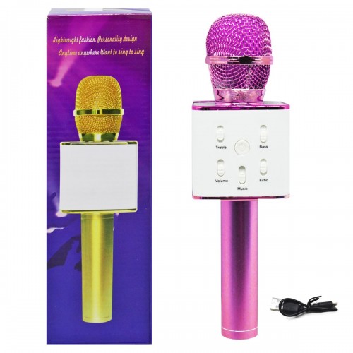 Микрофон "Wireless Microphone", розовый (MiC)