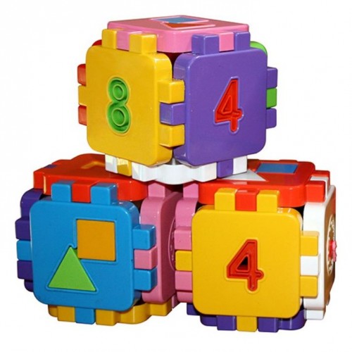 Детская игрушка "Кубик-логика" - сортер