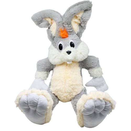 Мягкая игрушка Кролик Бакс Банни серый (Nikopol)