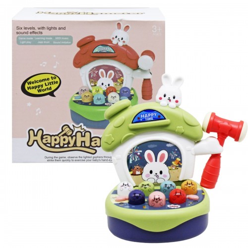 Інтерактивна іграшка "Стукалка Кролик"