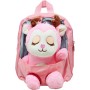 Рюкзак з іграшкою "Лосеня" (рожевий) (MiC)