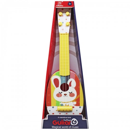 Гітара дитяча, чотириструнна (жовта) (fan wingda toys)