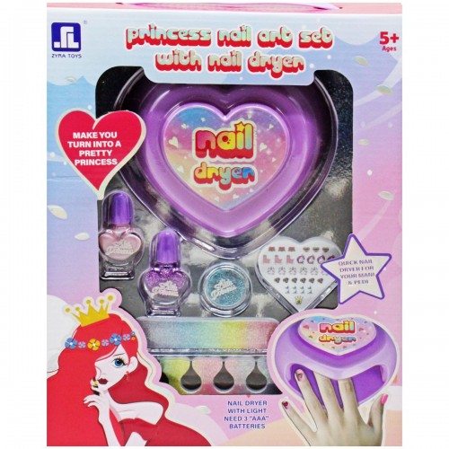 Nail art set 'Princess' з лампою