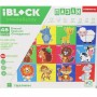 Конструктор-пазли IBLOCK фрукти, транспорт, тварини, 48дет.