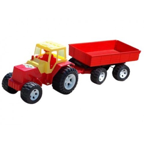Трактор с прицепом - игрушка