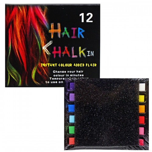 Крейда для волосся "Hair Chalk" (12 кольорів)