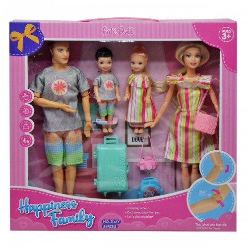 Набір ляльок "Подорож із сім'єю" (вид 1)