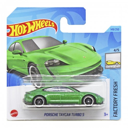 Машинка "Hot Wheels: Porshe Taycan Turbo S" (оригінал) (Hot Wheels)