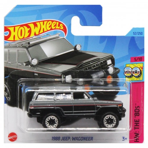 Машинка Hot Wheels 1988 Jeep WAGONEER сірий (Hot Wheels)